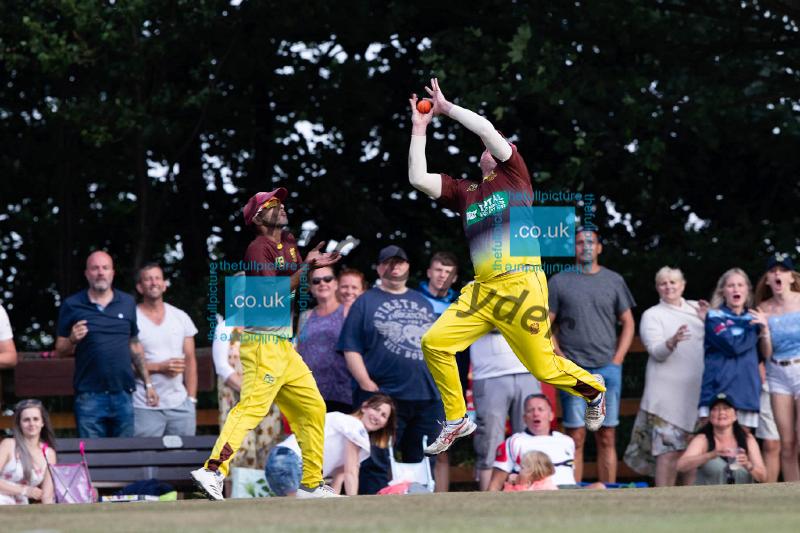 20180715 Flixton Fire v Greenfield_Thunder Marston T20 Final054.jpg - Flixton Fire defeat Greenfield Thunder in the final of the GMCL Marston T20 competition hels at Woodbank CC